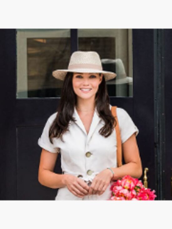 UPF 50+ Fedora Sun Hat - Packable & Travel-Friendly, Adjustable Drawstring main image 4